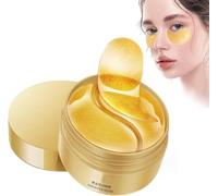 Cerotti contorno occhi in oro 24k, anti-età, idratanti, antirughe, per ridurre rughe sottili e borse sotto gli occhi