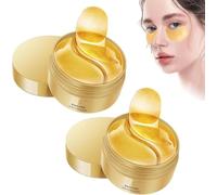 Cerotti contorno occhi in oro 24k, anti-età, idratanti, antirughe, per ridurre rughe sottili e borse sotto gli occhi