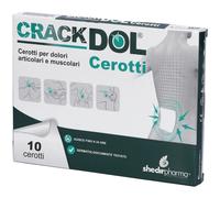 Cerotti Crackdol 10pz per il sollievo del dolore