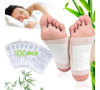 Cerotti Detox per Piedi 100 pcs Patch Disintossicanti Migliorare la Qualità del