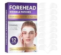 Cerotti di piega, toppe arricciate, 12 conteggi di rabbia, per ridurre le rughe e le linee sottili, per la pelle più tonica