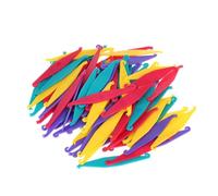 Cerotti Elastici Ortodontici for Apparecchi Ortodontici, Strumenti E Strumenti Monouso for L'inserimento E Il Posizionamento Di Bande Ortodontiche, Ganci Elastici for Apparecchi Ortodontici(50pcs)