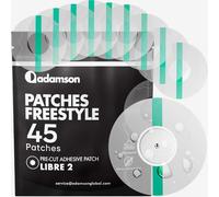 Cerotti Freestyle Libre 2 Impermeabile - 45 Cerotti per Sensore Freestyle Libre 2, Non Irritanti, Facili da Applicare e Rimuovere, Trasparenti, Lunga Durata - Ideali per Sport e Uso Quotidiano - GEN3