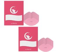 Cerotti labbra rosa da notte da donna, 10 pezzi, aderiscono delicatamente alle labbra per un sonno confortevole.