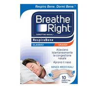 Cerotti nasali breath right balsamici 10 pezzi