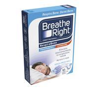 Cerotti nasali breathe right trasparenti 10 pezzi