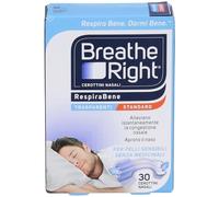 Breathe Right Cerotti Nasali Trasparenti Standard 30 Pezzi