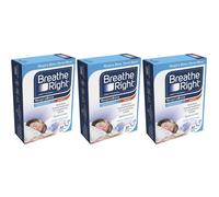 Cerotti Nasali Breathe Right Trasparenti Grandi 30 Pezzi 3x30 St