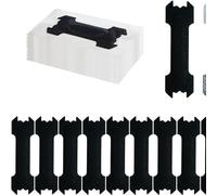 Cerotti nasali trasparenti 40 pezzi universali 55×17mm per smettere di russare, respirazione notturna e quotidiana, adatti a ogni tipo di naso