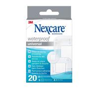 Cerotti Nexcare™ 3M Universal Waterproof Plasters 20 pz assortiti