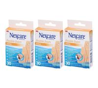 Cerotti Nexcare™ Active Flexible Foam, assortiti, confezione 3x30 St