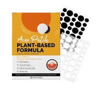 Cerotti per Brufoli | Patch Viso per Imperfezioni | 72 Adesivi Lenitivi contro Rossori per Pelli Sensibili e Seboree adatti a Donne Ragazze Ragazzi Uomini