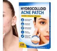 Cerotti per brufoli per viso idrocolloide per la cura lenitiva | Cerotti per la cura delle guance, per donne, uomini, adulti, viaggi, casa, ufficio, appartamento, uso quotidiano, viaggi