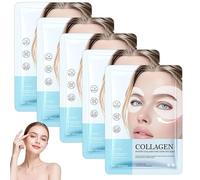 Cerotti Per Gli Occhi Al Collagene Contro Occhiaie E Gonfiori, Maschere Per Gli Occhi Ai Peptidi Di Bio-collagene Con Vitamina C, Adatti A Tutti I Tipi Di Pelle (5 Pairs)