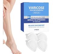 Cerotti per il delle Gambe - 4 Adesivi Corporei | Patch Lenitivo,Per la Notte il Mattino l'Uso Quotidiano a Casa e in Viaggio per Uomini e Donne