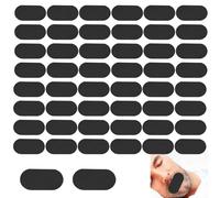 Cerotti per la bocca per dormire 50 pezzi adulti strisce nasali notturne per il sonno anti russamento cerotto bocca traspirante delicato sulla pelle per uomo e donna uso notturno sicuro e co