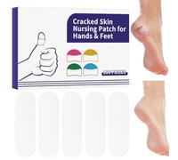 Cerotti per la Riparazione dei Piedi Screpolati, Sottili Durevoli e per Tutte le Stagioni, Patch Nutrienti per Talloni Secchi e Screpolati, per Gomiti Desquamati Ginocchia Ruvide Piante dei Piedi Uomi