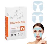 Cerotti per maschera al collagene, Maschera idratante, Maschera viso al collagene biologico, Maschera in pellicola di collagene per il viso, Maschera idratante profonda (1pcs)