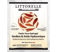 Cerotti per Occhi in Idrogel Detox e Anti-Invecchiamento con Rooibos e Acido Ialuronico - Maschera per gli Occhi Anti-Stress, Anti-Fatica, Antiossidante - 97% Origine Naturale - Made in Francia