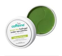 Cerotti sotto gli occhi in idrogel al tè verde per ridurre le linee sottili, maschera rinfrescante sotto gli occhi con 1% di caffeina per un'idratazione istantanea e sgonfiare, 15 paia