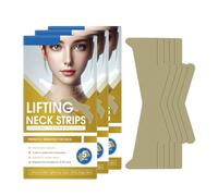Cerotti tonificanti contro pieghe e doppio mento, strisce riutilizzabili per stringere il collo, nastro di sollevamento invisibile per ridurre le rughe (3)
