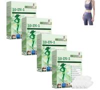 Cerotto 10 And 1 Per L'Equilibrio Metabolico - Formula Delicata Per La Cura Della Pelle, Per Donne E Uomini, Adatta A Tutti I Tipi Di Pelle.(4PCS)