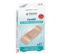 CEROTTO ACIDO IALURONICO AZIONE CICATRIZZANTE PROFAR 7X2 CM 25 PEZZI