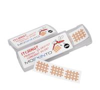 Cerotto Antizanzare Moskinto per Bambini e Adulti - da Utilizzare su punture di Zanzare e Insetti - Allevia il Prurito - Beige - 24 Cerotti