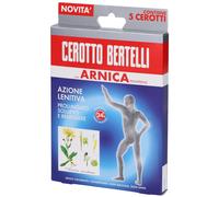 Bertelli cerotto arnikos con arnica montana 5 pezzi