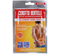Cerotto Bertelli Patch Autoriscaldante Zona Lombare - Gambe - Braccia