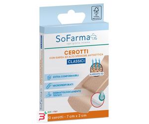 CEROTTO CLASSICO 7X2 CM 20 PEZZI SOFARMAPIU'