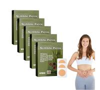 Cerotto dimagrante all'artemisia - Cerotti a base vegetale per la pancia, ultrasottili e comodi da indossare con materiale traspirante, supporto transdermico per tutti i tipi di pelle (5 scatole)