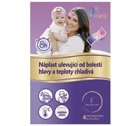 Cerotto FORTE per il sollievo da mal di testa e febbre, rinfrescante 5 x 12 cm, 1 pz.