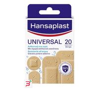 CEROTTO HANSAPLAST UNIVERSAL RESISTENTE ALL'ACQUA 4 FORME ASSORTITE 20 PEZZI