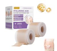 Cerotto in silicone per cicatrici, nastro nano-riparatore, cerotto per la rimozione di cicatrici da taglio cesareo, adatto per interventi chirurgici, addominoplastica e rimozione di cheloidi