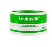 Leukosilk KOSILK SUPPORTO ACETATO DI CELLULOSA BIANCO ADESIVO POLIACRILICO SENZA RESINE E GOMME NATURALI 2,5X500CM MUTUABILE