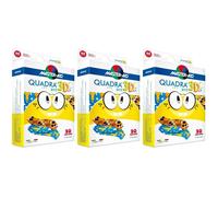 Cerotto Master-Aid Quadra 3D Boys 20 Pezzi Assortiti 3x20 St