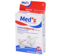 Med's CEROTTO MEDS STRIP DELICATO TESSUTO NON TESSUTO ASSORTITI 20 PEZZI