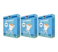 Cerotto Oculare Per Ortottica Ortopad Soft Boys Junior 20 Pezzi 3x20 p