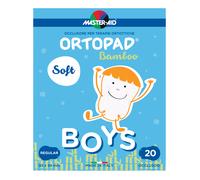 Master-Aid Cerotto oculare per ortottica Ortopad Soft Boys Regular per bambini 20 pezzi
