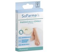 Cerotto paracallo ovale 2,8 x 1, 8 cm sofarmapiu' 18 pezzi zi