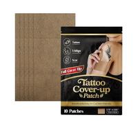 Cerotto Per Copertura Di Cicatrici Invisibile,10 Pezzi Di Cerotto Impermeabile Coprente - Adesivi Invisibili Per Il Corpo - Adatto Per Uomini Viaggio Lavoro Nuoto Sport Festa Scuola