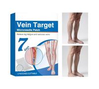 Cerotto per dal disagio per le gambe - Cuscinetti con microaghi traspiranti in 4 pezzi, Formula adesiva delicata e confortevole, Infusione leggera per la cura della pelle, Articolo per il tra