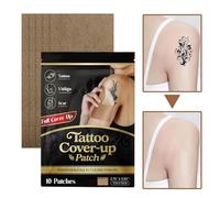 Cerotto Per La Copertura Delle Cicatrici | 10 Pezzi Di Benda Coprente Impermeabile - Adesivi Invisibili Per Il Corpo,Adatto Per Uomini Viaggio Lavoro Nuoto Sport Festa Scuola