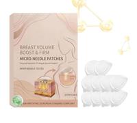 Cerotto Per Potenziamento Del Seno, Microneedle Per Rassodamento | Lifting Del Petto Con Microaghi, Sollevamento Del Busto Botanico Per Donne, Signore, Mogli, Madri, Amanti Della Bellezza