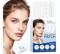 Cerotto Per Sollevamento Viso Invisibile - 120 Pezzi Nastro Antirughe per Doppio Mento - Tirante Elastico Cerotti Traspiranti Modellatori Viso Per Uso Prima Del Trucco In Viaggio Palestra E Di Notte