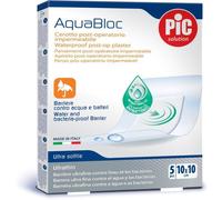 Cerotto Pic Aquabloc 10X10Cm Antibatterico 5 Pezzi 4x5 St