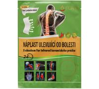 Cerotto riscaldante FORTE con capsaicina e polvere di ceramica a infrarossi lontani