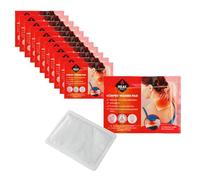 Cerotto termico per corpo, 13 x 9 cm, autoadesivo, confezione da 12 pezzi, tampone termico per 8 ore di calore - cerotti per il collo