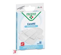 CEROTTO TESSUTO NON TESSUTO DELICATO ASSORTITI 40 PEZZI PROFAR